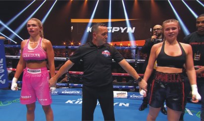 “Nữ thần” boxing Daniella khoe trọn vòng 1 ăn mừng có link