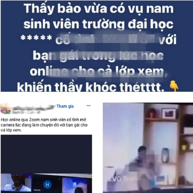 full clip cặp đôi sinh làm chuyện ấy mà quên tắt camera khi học online 1