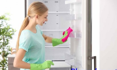Mẹo vệ sinh tủ lạnh nhanh chóng, hiệu quả