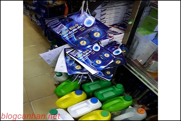 vi&ecirc;n tẩy bồn cầu sumo