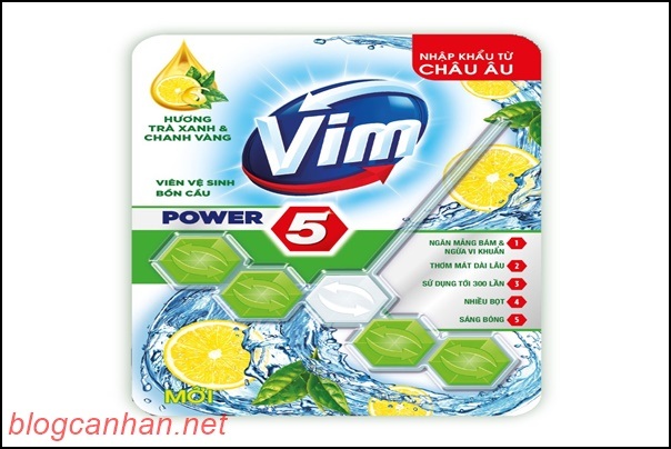 vi&ecirc;n tẩy bồn cầu vim