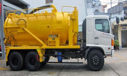 Cho thuê xe bồn vận chuyển bùn vi sinh giá rẻ tại TPHCM